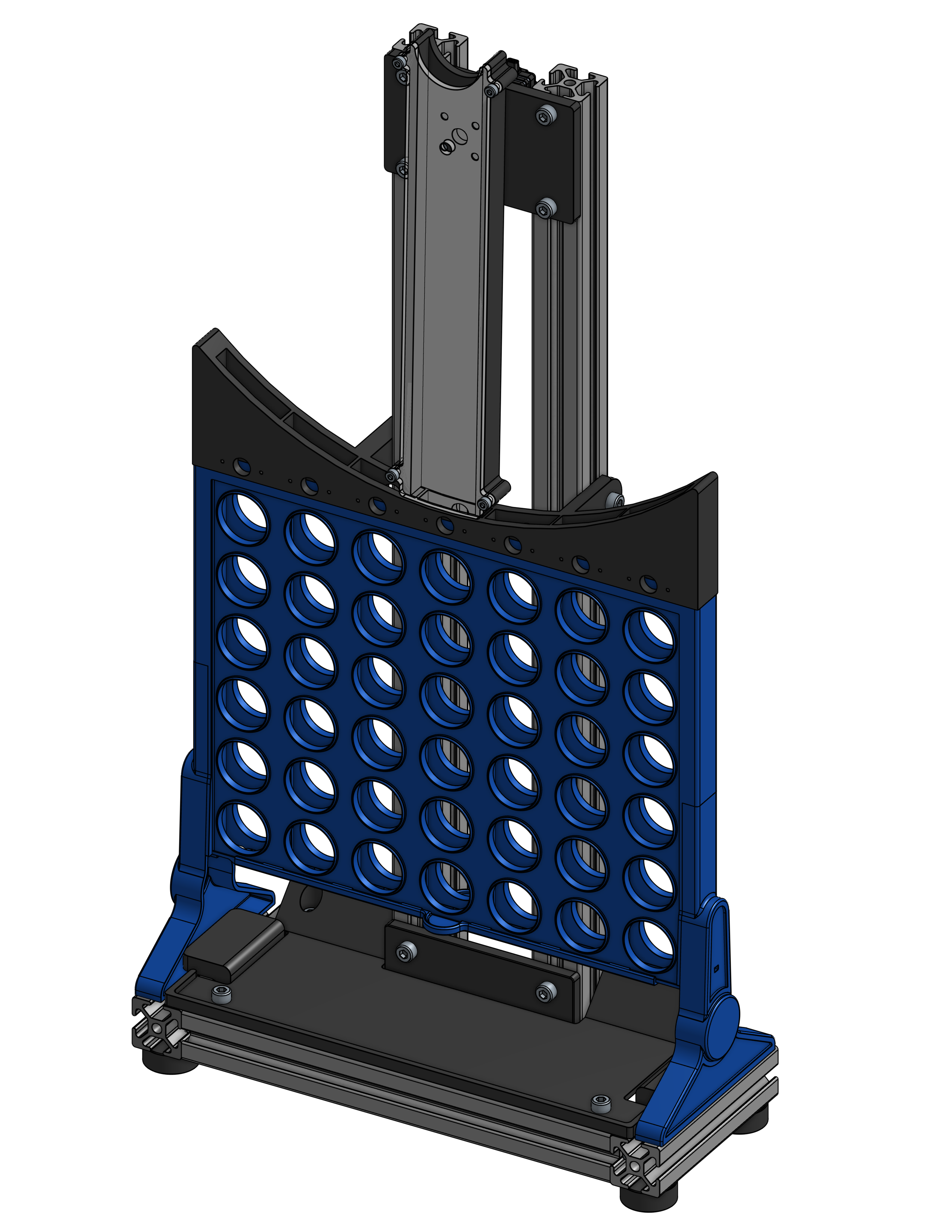 Connect 4 robot CAD render